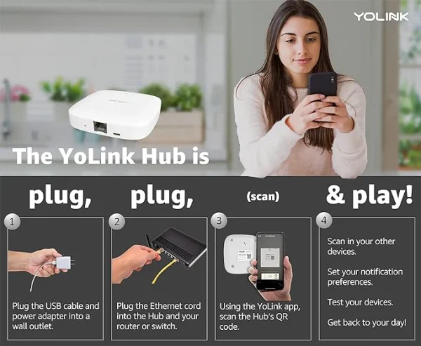 YoLinkHub bāzes stacija - Image 3